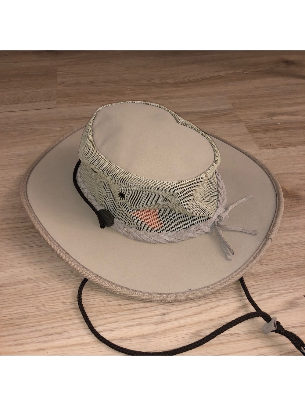 BARMAH CANVAS DROVER AUSTRALIA COWBOY SAFARI SUN OUTBACK HAT TAN BEIGE MENS XL